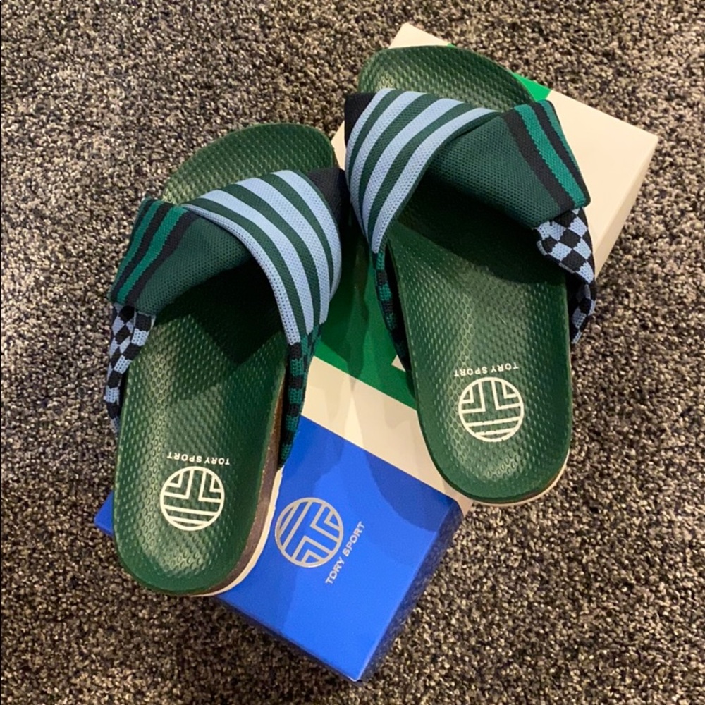 Tory Sport Tech Knit Slide